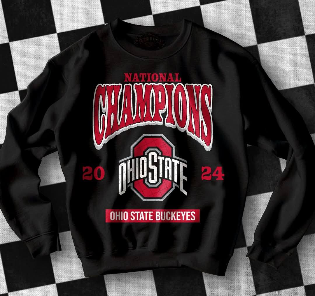 Ohio State Buckeyes Champions 2024 White 03344