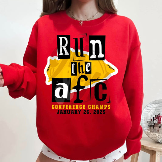 Kansas City Chiefs Run the AFC Black 03449