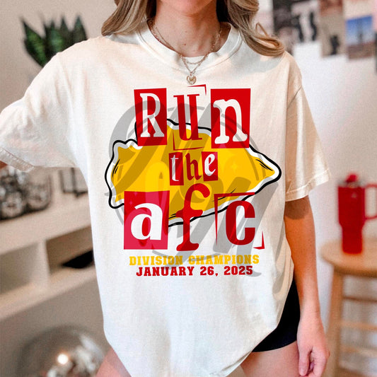 Kansas City Chiefs Run the AFC Red 03447