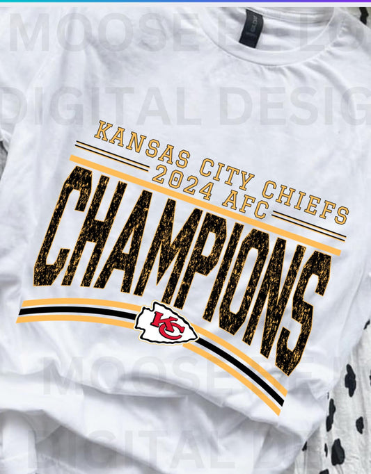 Kansas City Chiefs AFC Champions 2024 03348