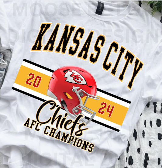 Kansas City Chiefs AFC Champions 2024 03442