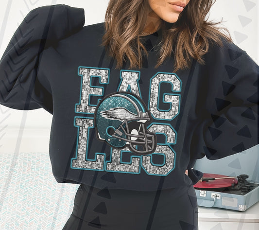 Faux Philadelphia Eagles Helmet 03429