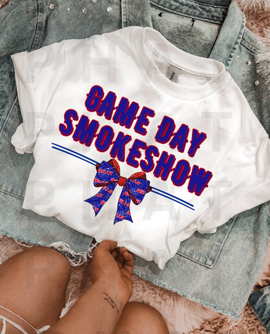 Game Day Smokeshow Coquette Bow 03474