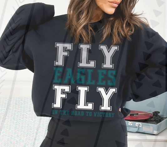 Fly Eagles Fly On the Road to Victory 03437