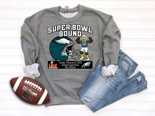 Eagles Super Bowl Bound Helmet Swoop 03401