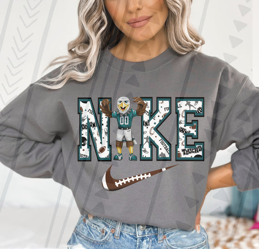 Philadelphia Eagles Football Swoosh 03427
