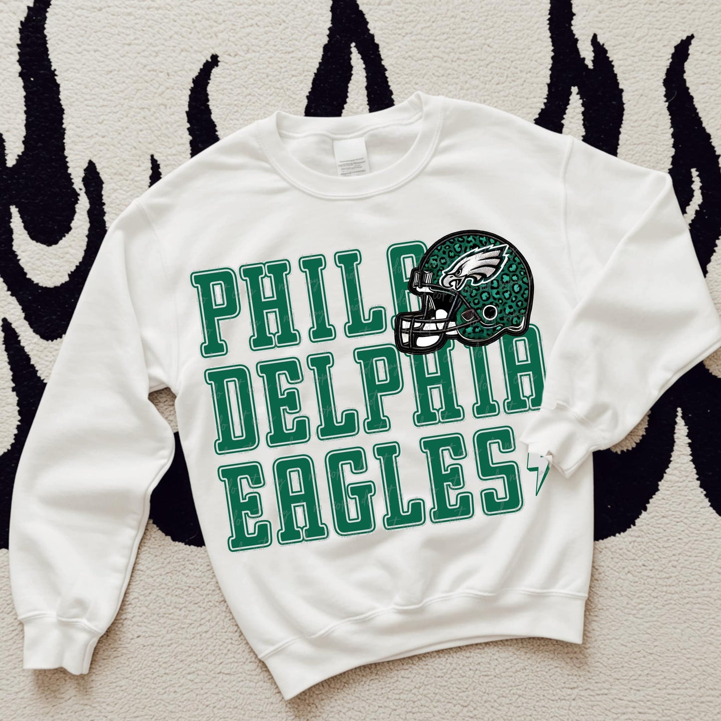 Philadelphia Eagles Leopard Helmet 03371