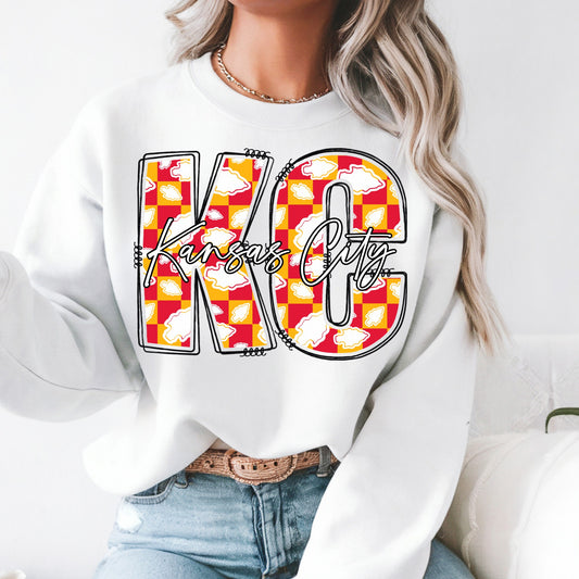 Kansas City Arrowhead Doodle 03414