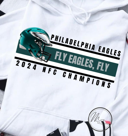 Philadelphia Eagles NFC Champions Fly Eagles Fly 03440
