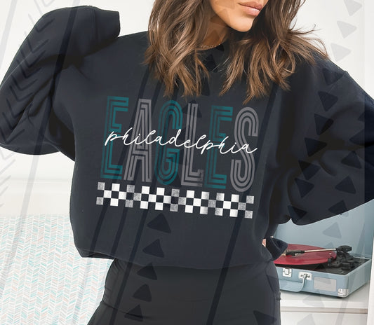 Philadelphia Eagles Retro Checkered 03431