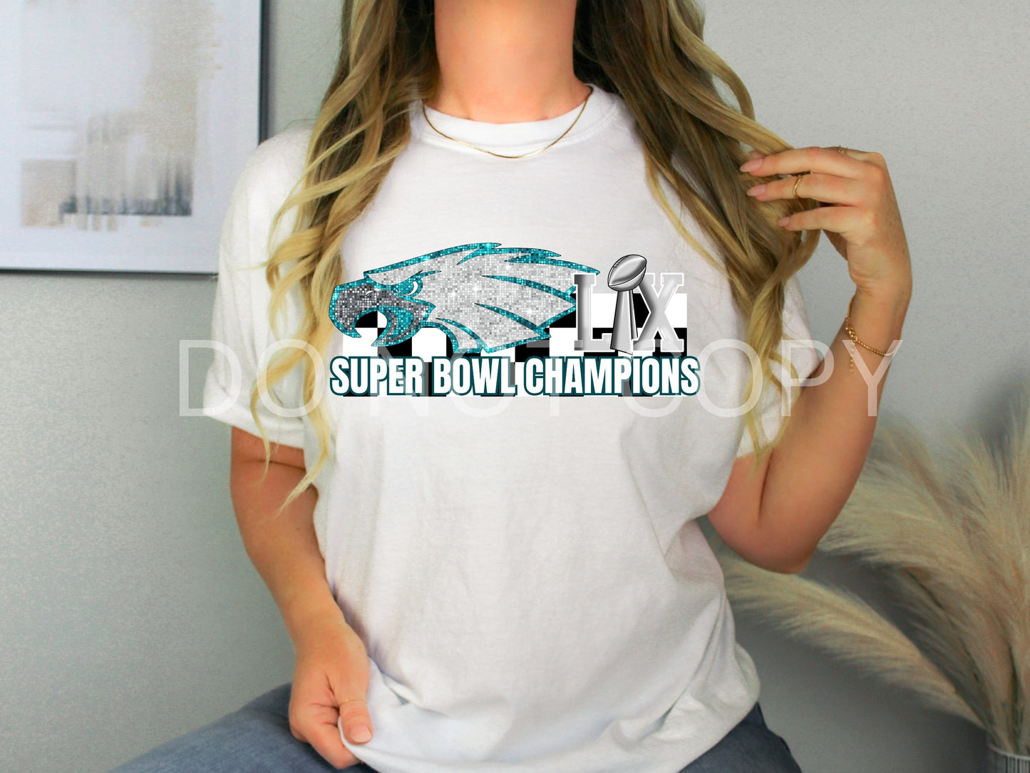 SB LIX Faux Eagles Champions 02996
