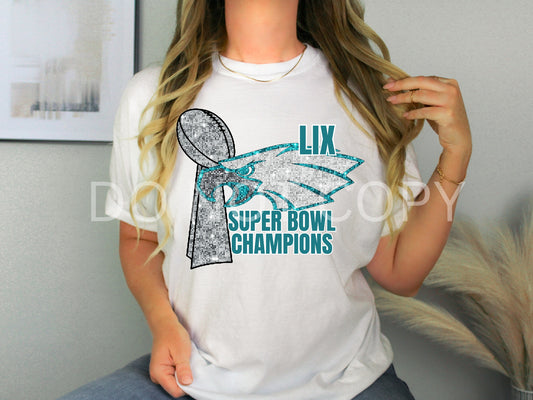 SB LIX Faux Eagles Champions 02995