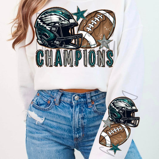 SB Champions Eagles (Sleeves Sold Separately) 03001