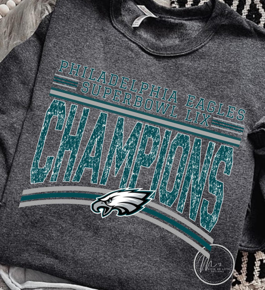 Eagles Champions Distress 02982