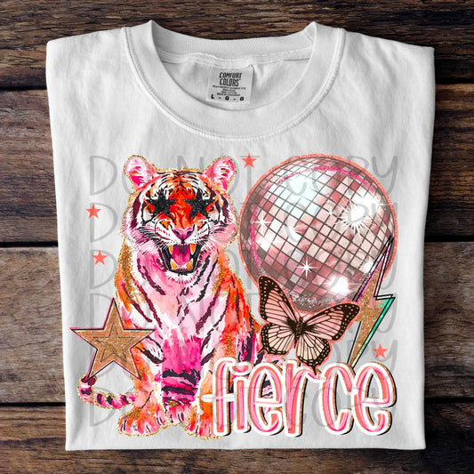 Pink Fierce Tiger Collage 02917