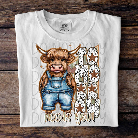 Tomorrow Needs You Cow 02919