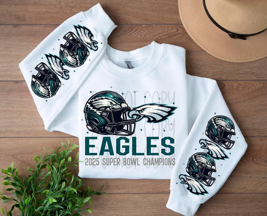 2025 SB Champions Eagles (Sleeves Sold Separately) 03037