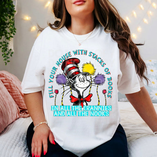 Fill Your House with Stacks of Books 02949