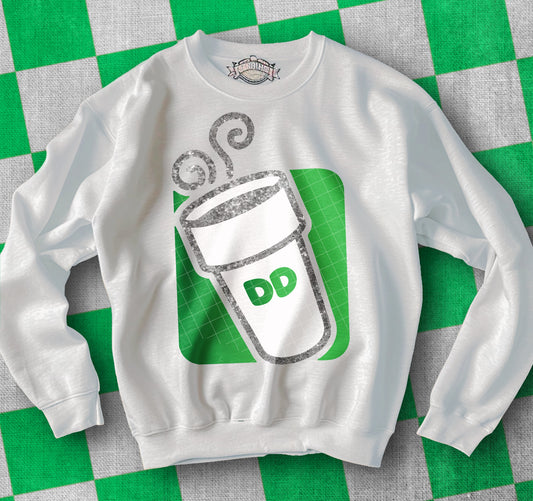 Dunkin Donuts Faux Glitter 02854