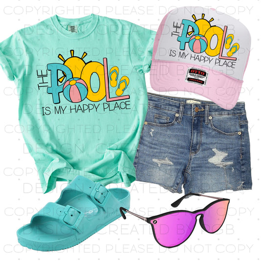 The Pool Is My Happy Place 02259