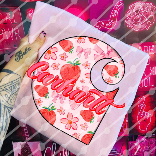 Strawberry Floral CH 07142