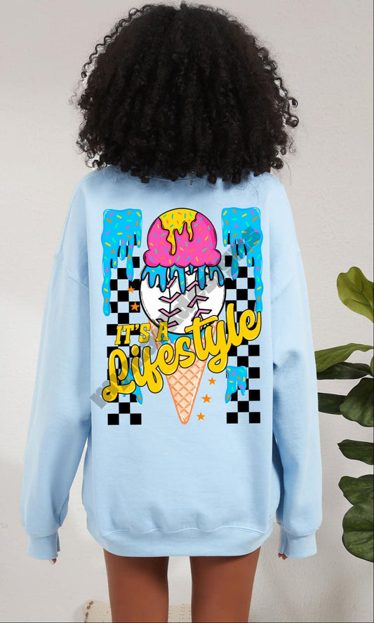 Baseball It's a Lifestyle Cone 02690