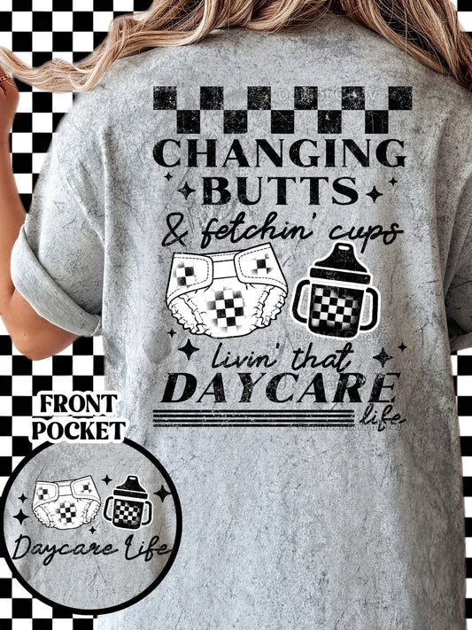 Changing Butts and Fetching Cups Daycare Life BACK ONLY 02590
