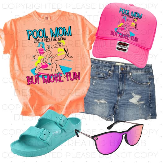 Pool Mom Like a Regular Mom But More Fun 02260