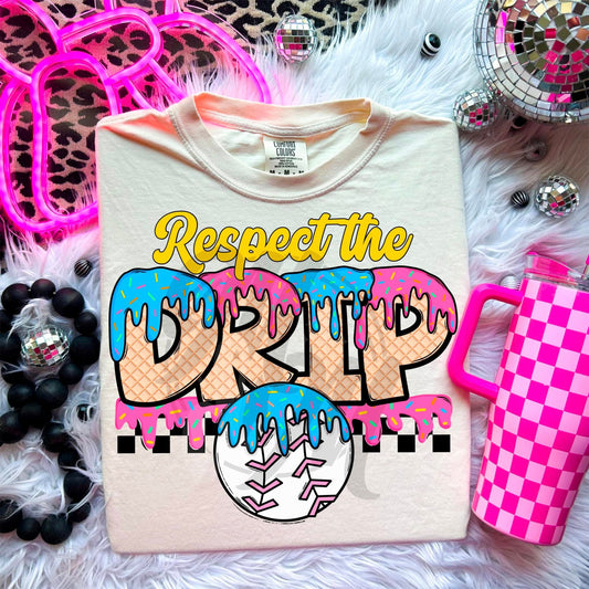 Respect the Drip Baseball 02709