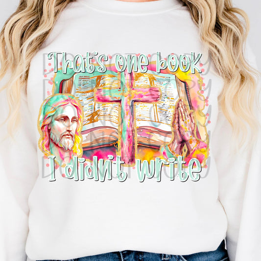 That's One Book I Didn't Write Pastel 02667