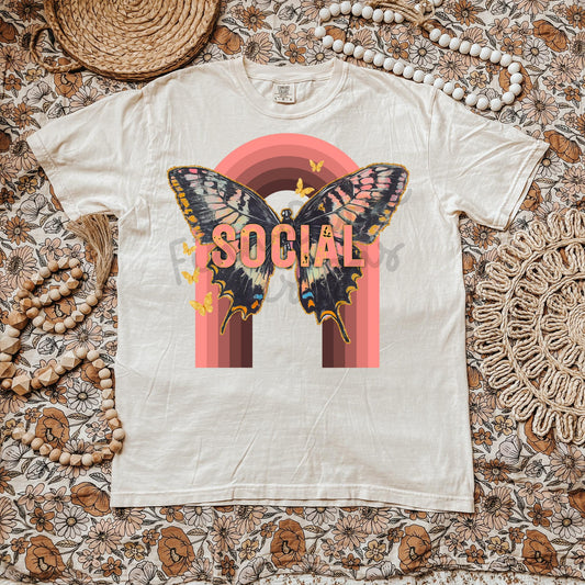 Social Butterfly Retro 02517