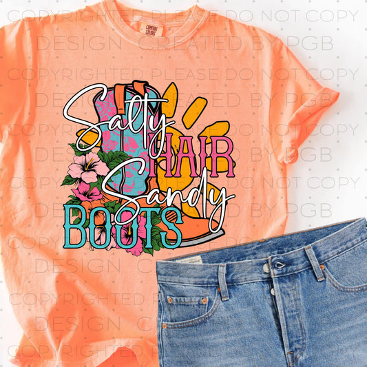 Salty Hair Sandy Boots 02516