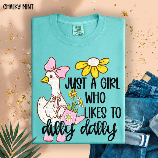 Just a Girl Who Likes to Dilly Dally 02406