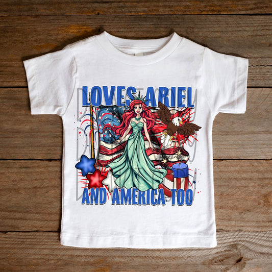 Loves Ariel and America Too 02333