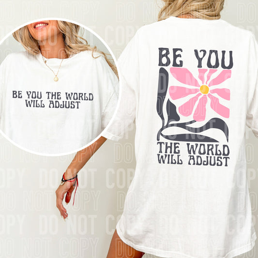 Be You The World Will Adjust (BACK ONLY) 00187