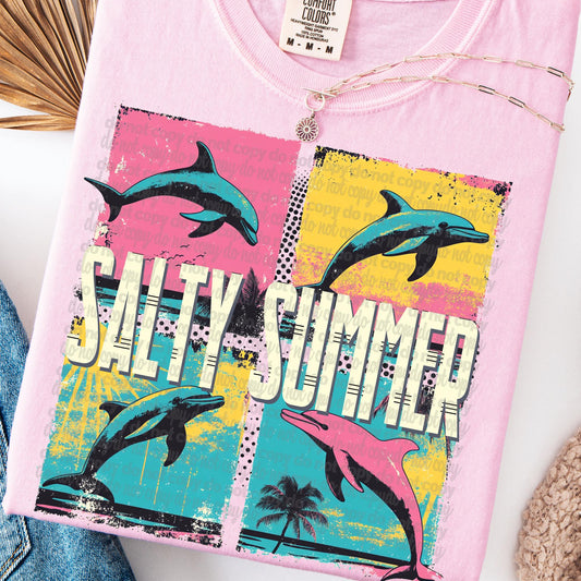 Salty Summer Dolphins 01878