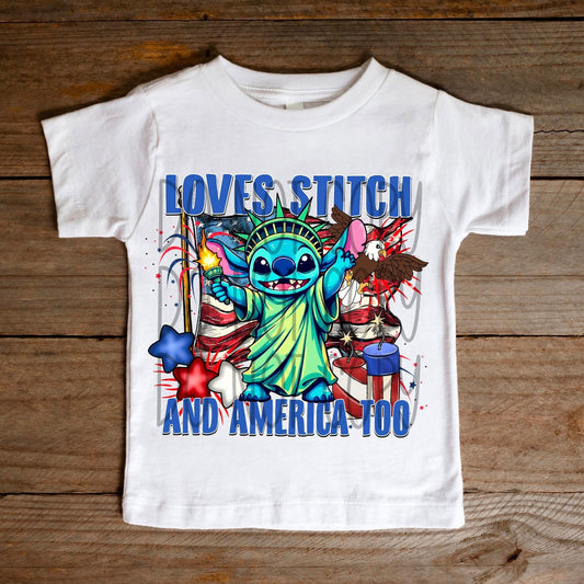 Loves Stitch and America Too 02332