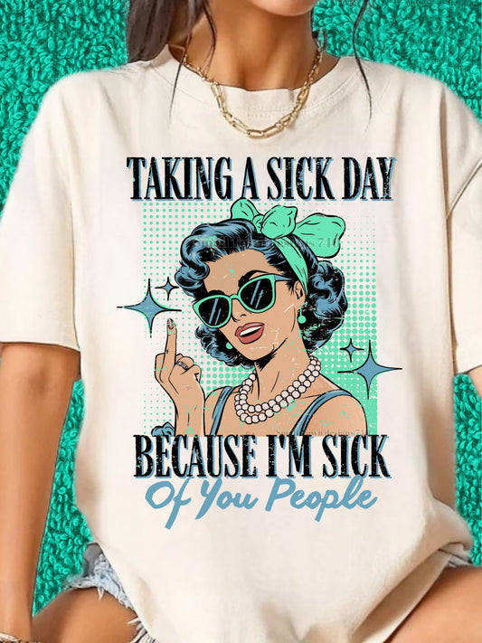 Taking a Sick Day 02208