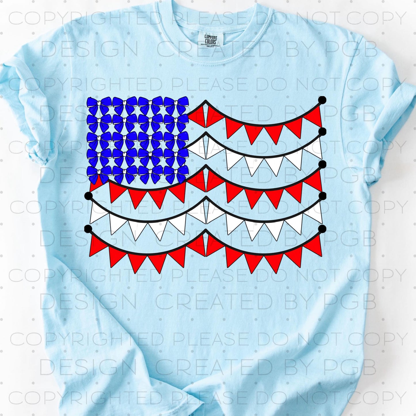 Coquette Pennant USA Flag 02106