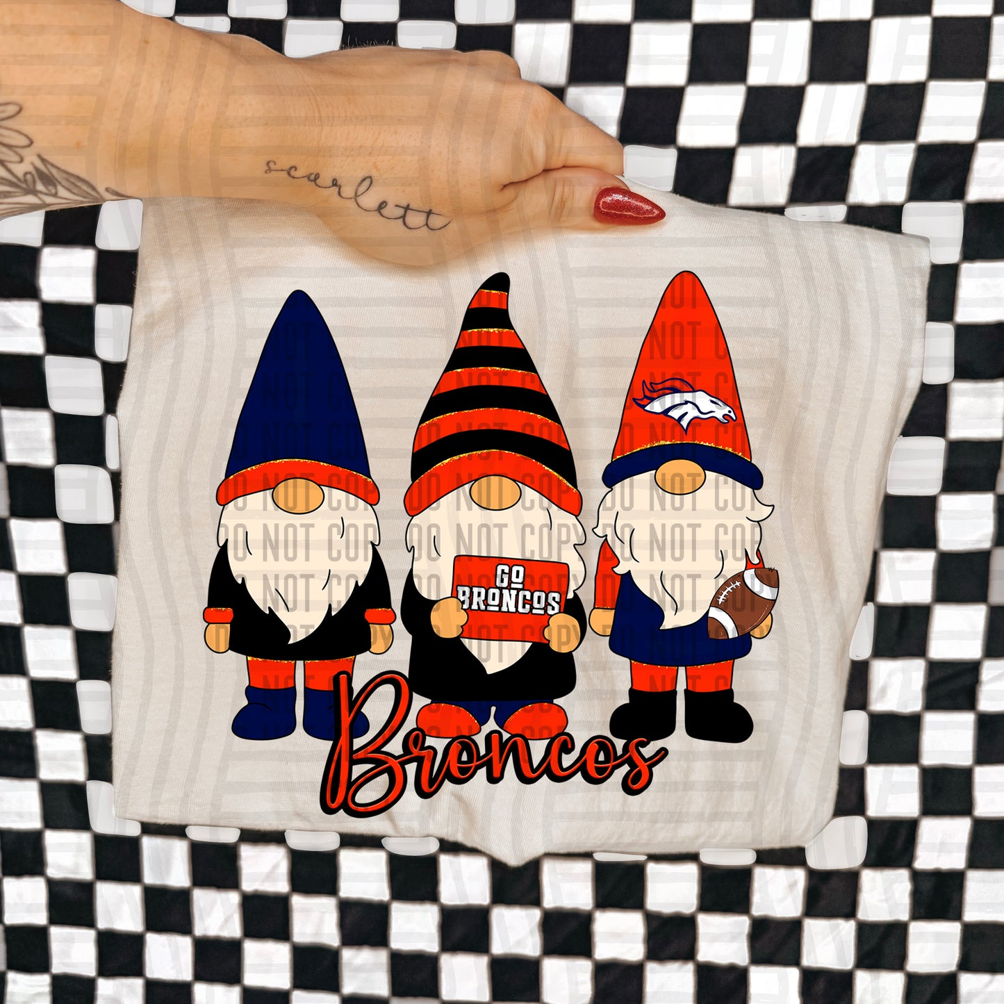 Pro Football Teams Christmas Gnomes (Choose Yours) 00117