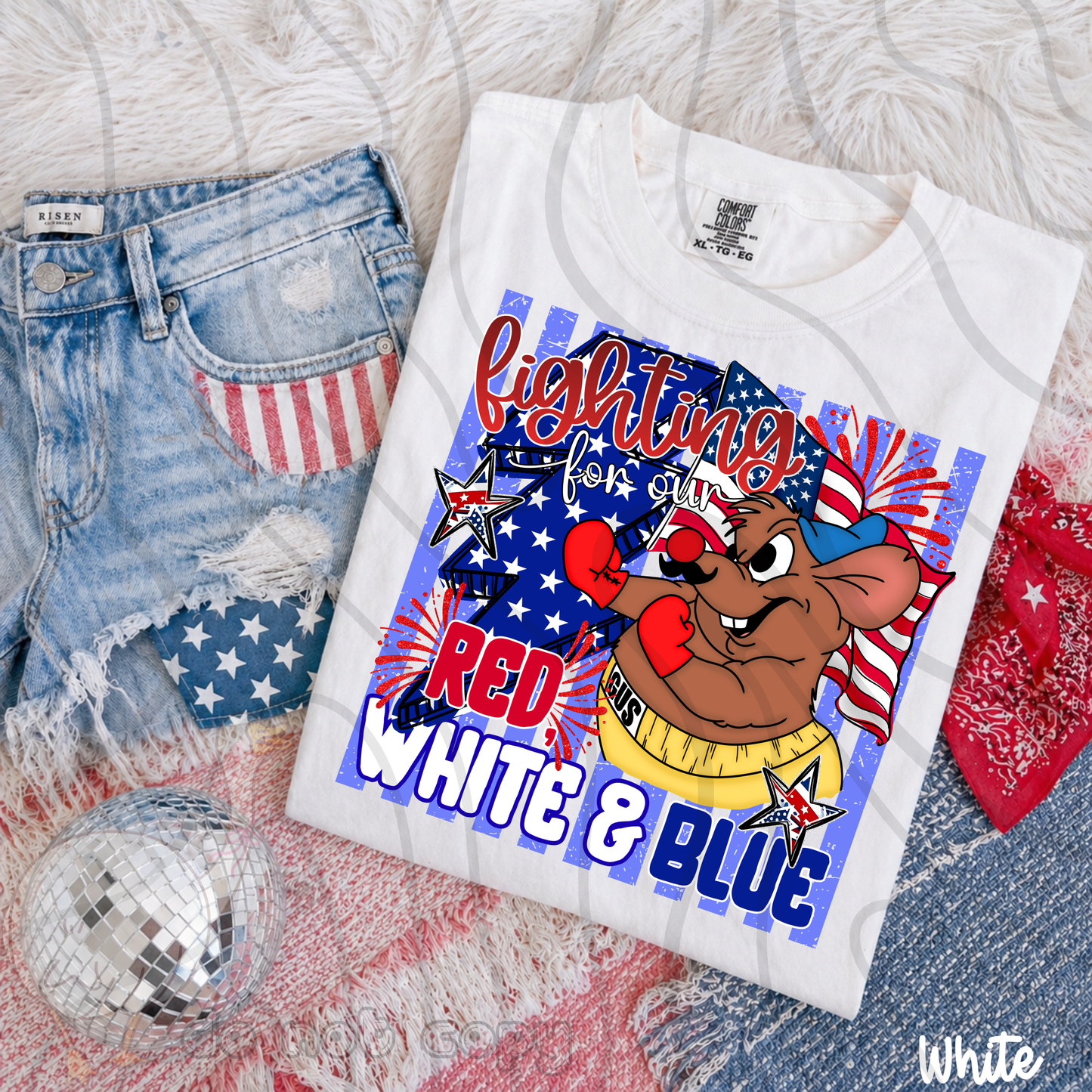 Fighting for Our Red White Blue Gus 08607