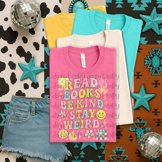 Read Books Be Kind Stay Weird 01815