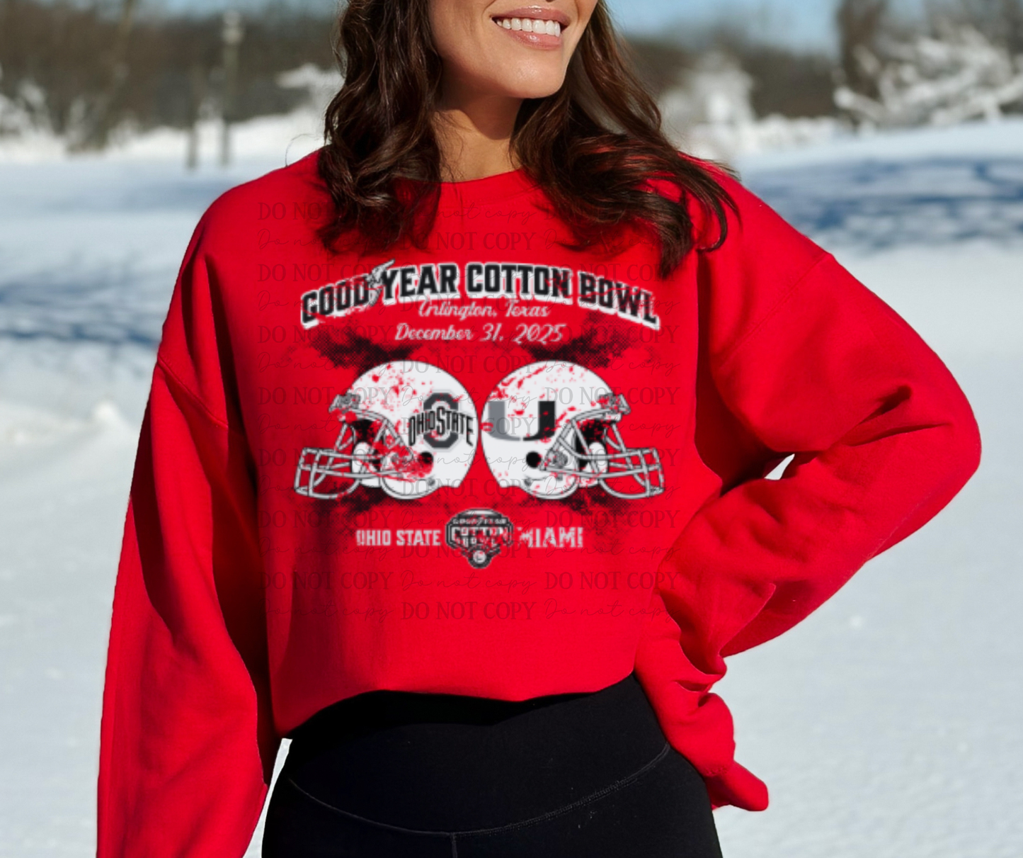 Cotton Bowl 2025 Mono 07276