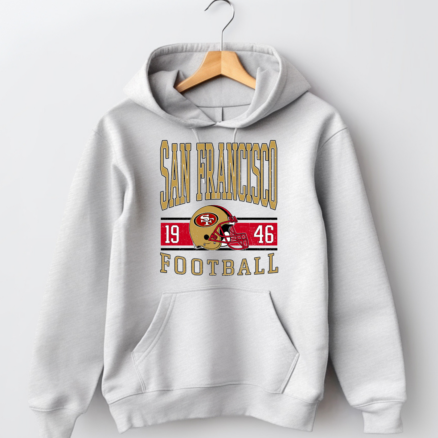 Vintage 49ers Football DTF Transfer 05473