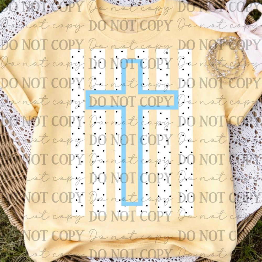 Polka Dot Cross 07736