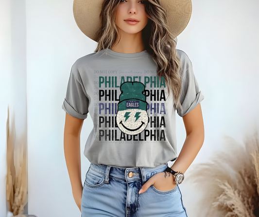 Philadelphia Eagles Stacked Beanie 03514