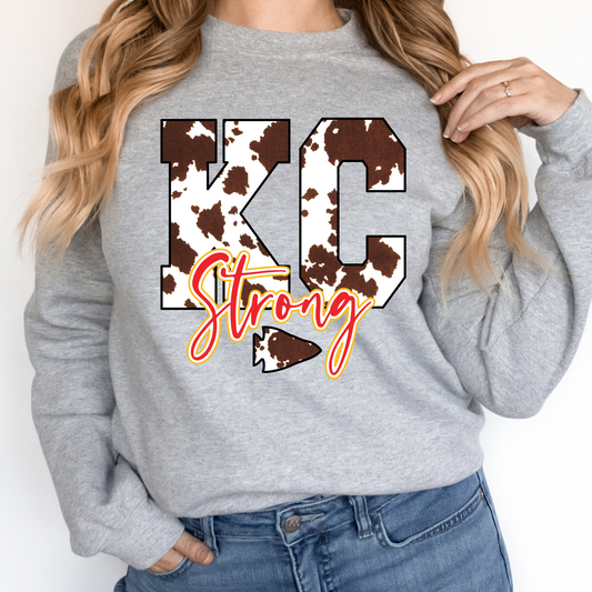 KC Strong Cowhide DTF Transfer 05403