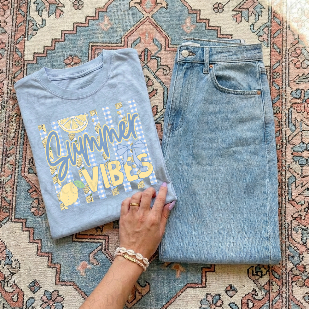 Summer Vibes Lemon Stripes 08469