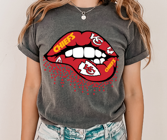 Kansas City Chiefs Lips 03504