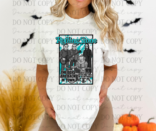 The Boys Are Back in Town Rolling Stone Blue 01070